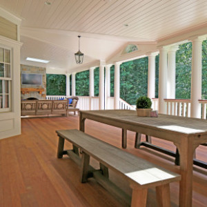 Case Study: Custom Rear Porch, Darien, CT