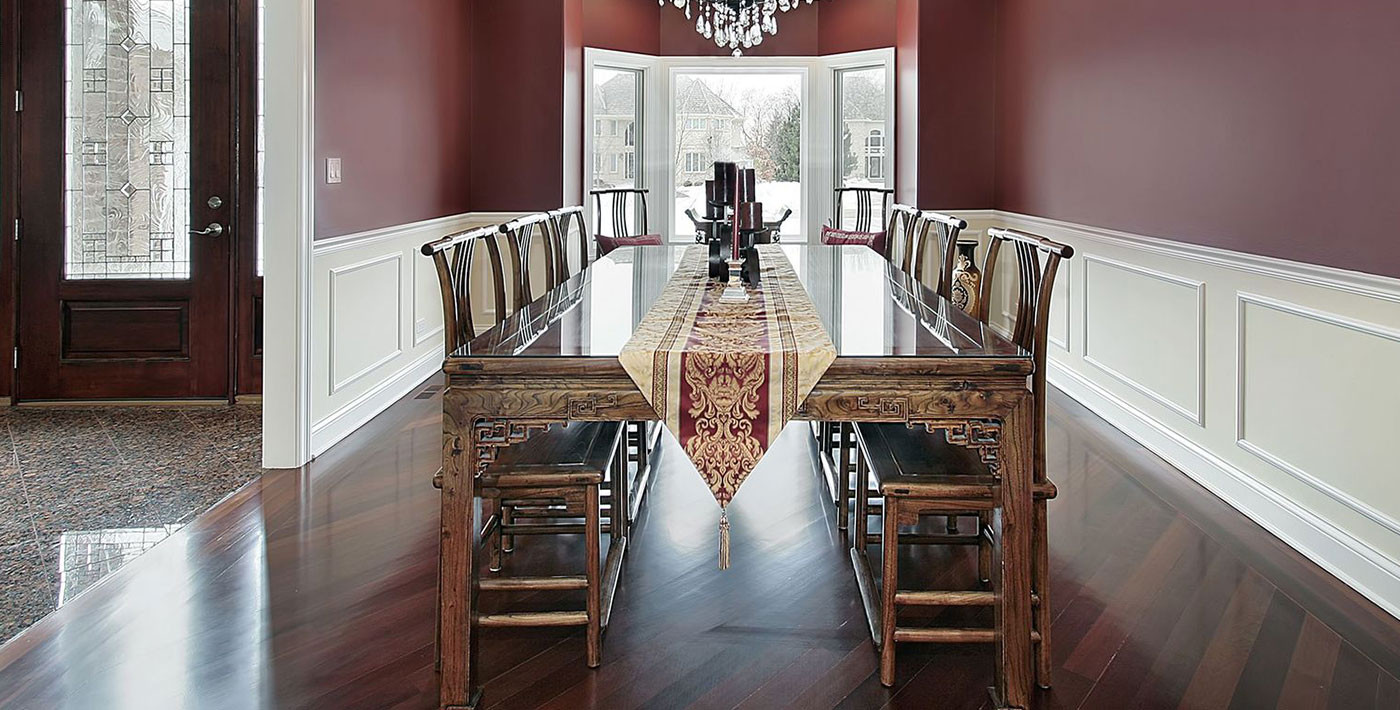 Dining Room with Hardwood Floor