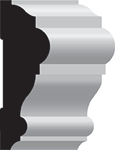 543RE Chair Rail – Primed