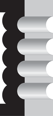 546FLP  Fluted Casing