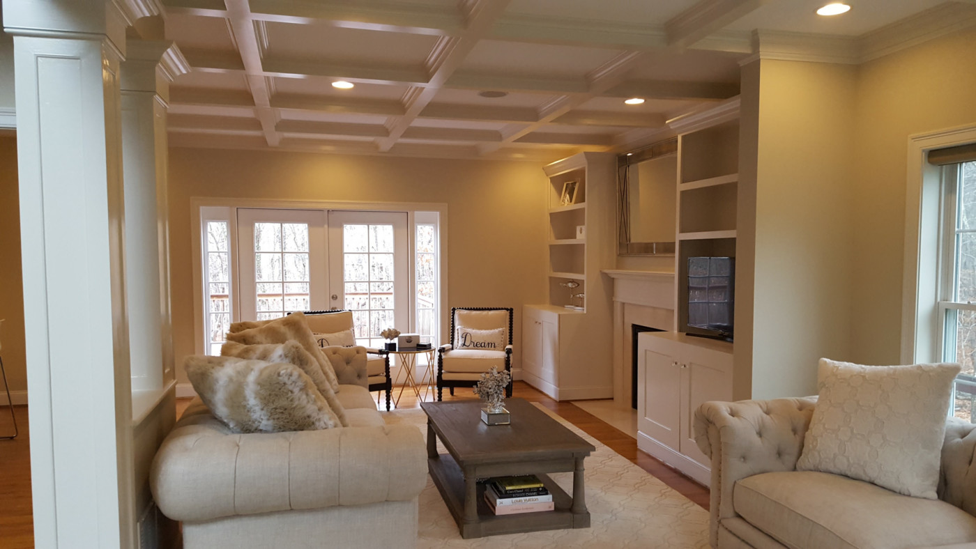 Living Room Renovation - Shaw Remodeling